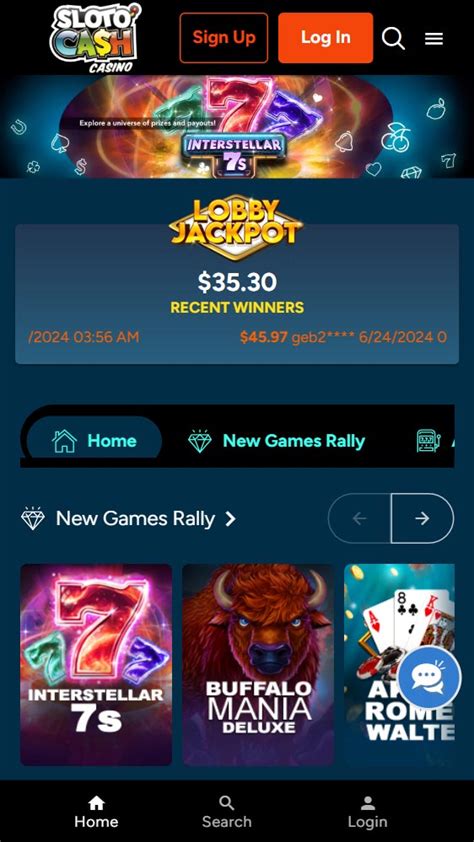 sloto cash casino lobby|Lobby Jackpots – win all the time! .